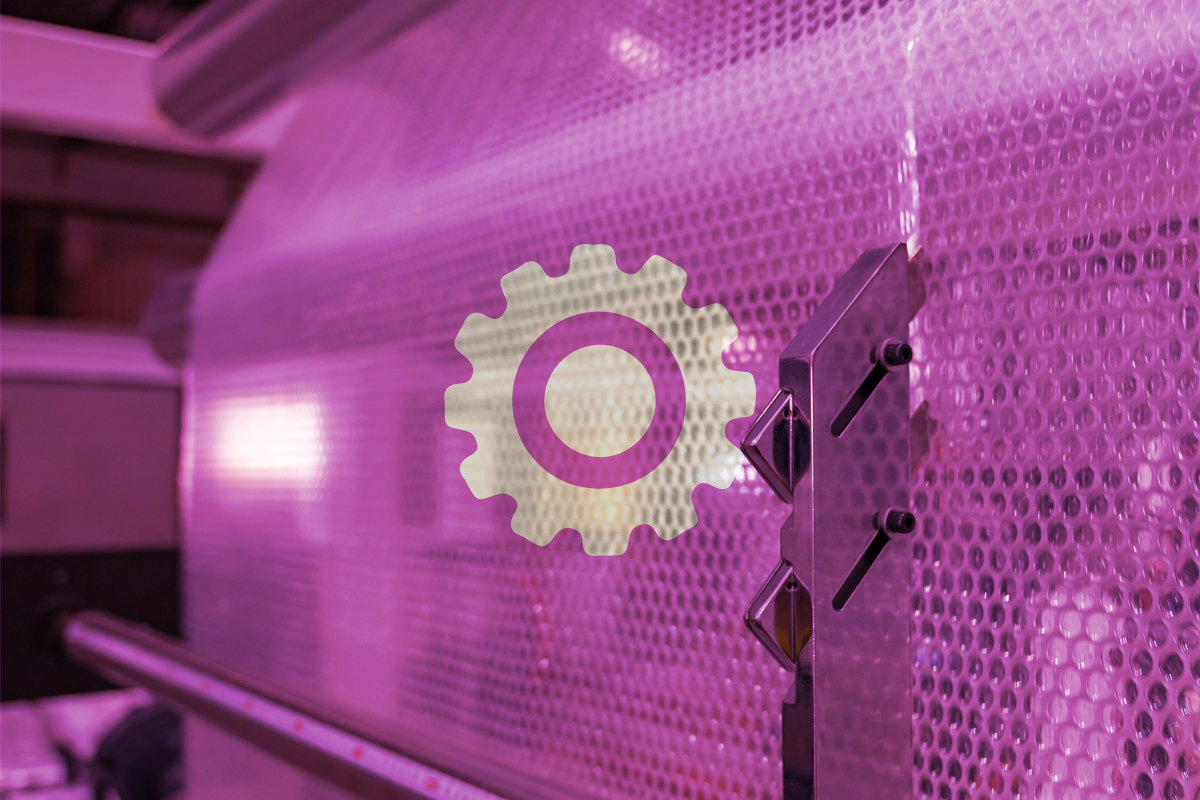 Завод по производству пузырчатой плёнки 