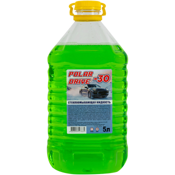 Незамерзающая жидкость для омывателя автостекол Polar Drive, 5 л