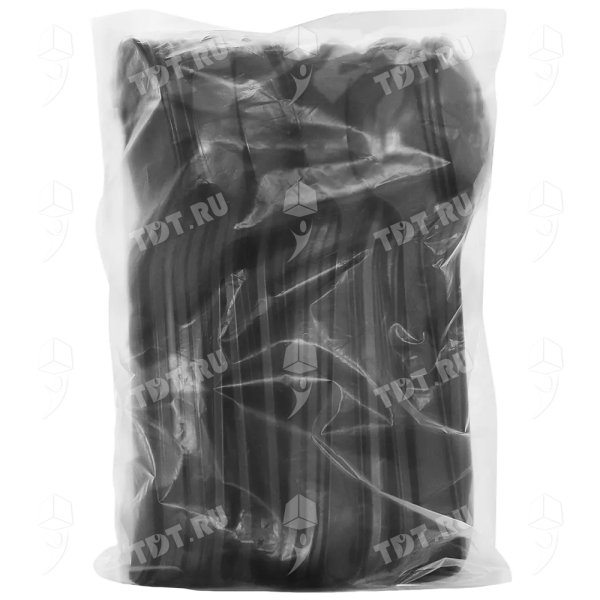Пластиковые ложки Премиум, черные, 50 шт.