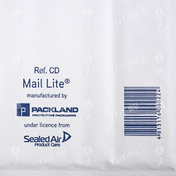 Белый крафт пакет с прослойкой, 20*17 см, CD