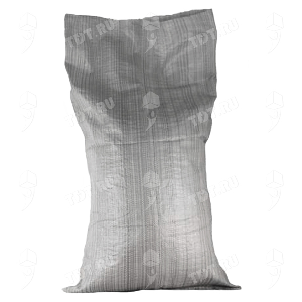 Мешок полипропиленовый для строительного мусора, серый, 100*150 см