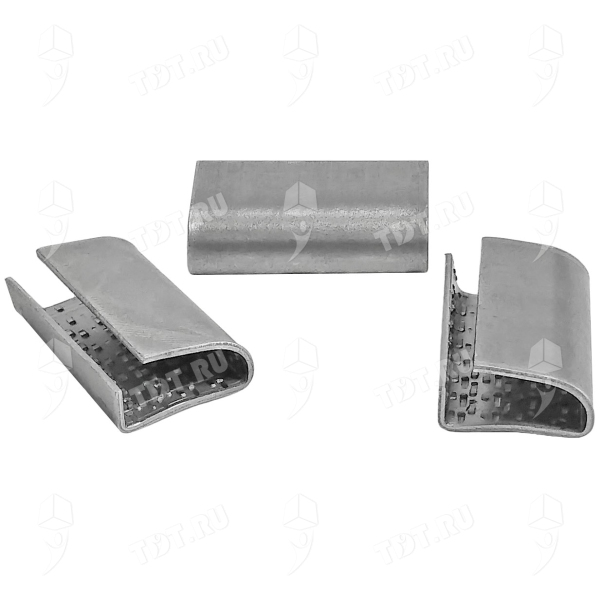 Скобы металлические для ПЭТ ленты, 16 мм, 1000 шт./уп.