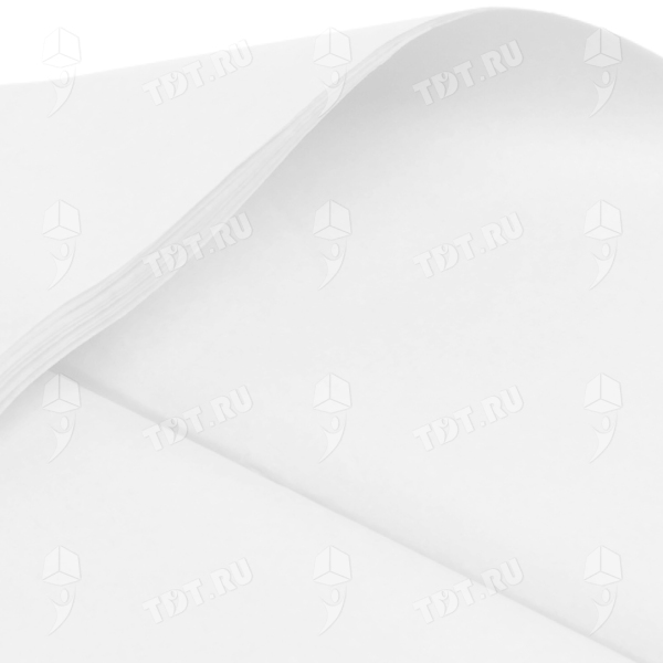 Бумага тишью, белая, 51*66 см, 17 г/м², 10 листов