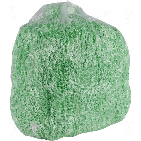 Бумажный наполнитель «Нежный лайм», цветная бумага, зеленая пастель, 1 кг